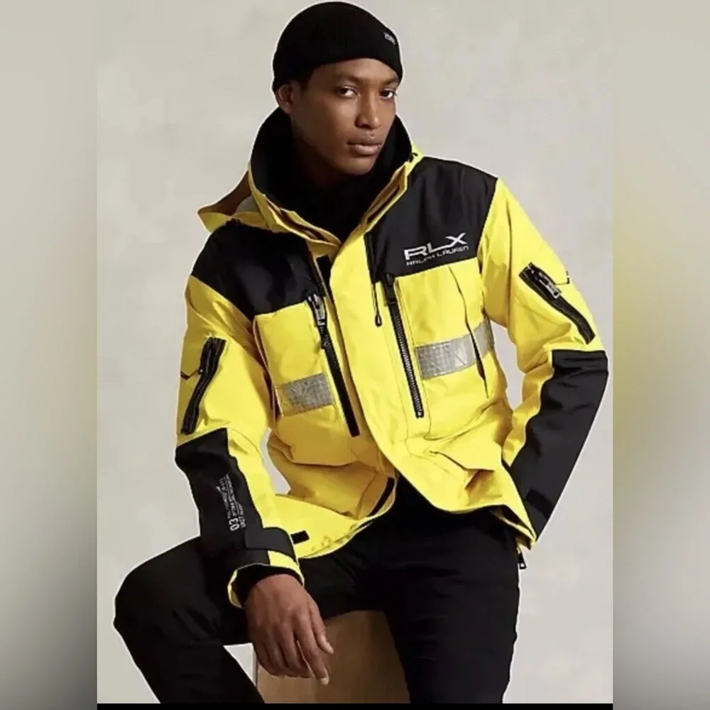 Polo tech hooded cargo jacket